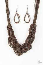 Load image into Gallery viewer, City Catwalk - Copper

Seed Bead Necklace - Demetra's Bling Boutique
