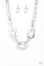 Load image into Gallery viewer, All In-VINCIBLE - Silver Necklace - Demetra's Bling Boutique
