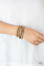 Load image into Gallery viewer, Industrial Incognito - Brass Bracelet - Demetra's Bling Boutique
