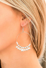 Load image into Gallery viewer, The PEARL-fectionist White Pearl Earrings - Demetra's Bling Boutique
