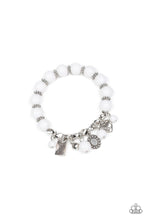 Load image into Gallery viewer, One True Love - White Bracelet - Demetra's Bling Boutique
