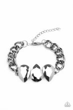 Load image into Gallery viewer, Bring Your Own Bling - Black Teardrop Bracelet - Demetra's Bling Boutique
