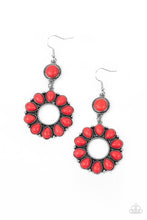 Load image into Gallery viewer, Back at the Ranch - Red Teardrop Earrings - Demetra's Bling Boutique
