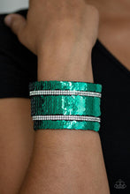 Load image into Gallery viewer, MERMAID Service - Green Bracelet - Demetra's Bling Boutique
