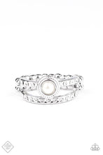 Load image into Gallery viewer, GLOW Me Away White Ring - Demetra's Bling Boutique
