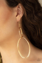 Load image into Gallery viewer, Getting Into Shape - Gold Earrings - Demetra's Bling Boutique
