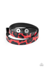 Load image into Gallery viewer, All GRRirl - Red Bracelet - Demetra's Bling Boutique
