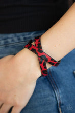 Load image into Gallery viewer, All GRRirl - Red Bracelet - Demetra's Bling Boutique
