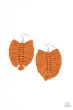 Load image into Gallery viewer, Knotted Native - Brown Earrings - Demetra's Bling Boutique
