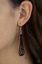 Load image into Gallery viewer, Congo Colada - Black

Seed Bead Necklace - Demetra's Bling Boutique
