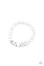 Load image into Gallery viewer, Heart-Melting Glow - White Bracelet - Demetra's Bling Boutique
