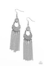 Load image into Gallery viewer, Insane Chain - Silver Earrings - Demetra's Bling Boutique
