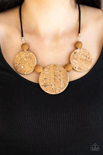 Load image into Gallery viewer, Pop The Cork - White Necklace - Demetra's Bling Boutique
