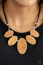 Load image into Gallery viewer, Nature's Finest Brown Necklace - Demetra's Bling Boutique
