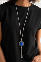 Load image into Gallery viewer, Serene Serendipity - Blue Stone Necklace - Demetra's Bling Boutique
