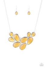 Load image into Gallery viewer, Iridescently Irresistible - Yellow Necklace - Demetra's Bling Boutique
