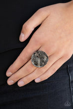 Load image into Gallery viewer, Lined Up - Black Ring - Demetra's Bling Boutique
