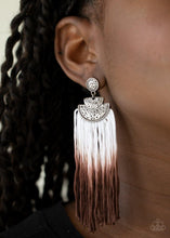 Load image into Gallery viewer, DIP It Up - Brown Earrings - Demetra's Bling Boutique
