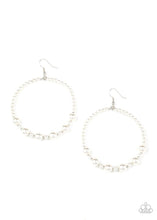 Load image into Gallery viewer, Boss Posh - White Earrings - Demetra's Bling Boutique
