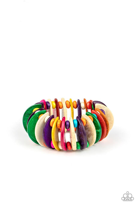 Tropical Tiki Bar - Multi Bracelet - Demetra's Bling Boutique