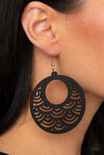 Load image into Gallery viewer, SEA Le Vie! - Black Earrings - Demetra's Bling Boutique
