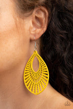 Load image into Gallery viewer, Bermuda Breeze - Yellow Earrings - Demetra's Online Bling Boutique
