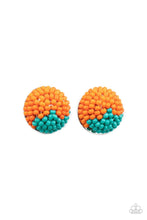 Load image into Gallery viewer, As Happy As Can BEAD - Orange Earrings - Demetra's Bling Boutique
