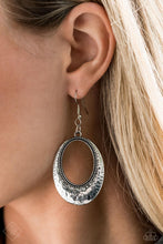 Load image into Gallery viewer, Tempest Texture - Silver Earrings - Demetra's Bling Boutique
