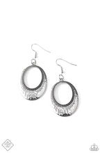 Load image into Gallery viewer, Tempest Texture - Silver Earrings - Demetra's Bling Boutique
