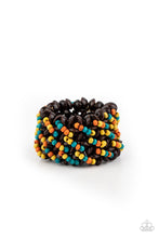 Load image into Gallery viewer, Paparazzi Cozy in Cozumel - Multi Wooden Beaded Bracelet - Demetra's Bling Boutique
