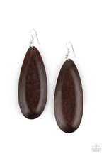 Load image into Gallery viewer, Tropical Ferry - Brown Earrings - Demetra&#39;s Bling Boutique
