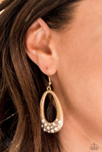 Load image into Gallery viewer, Better LUXE Next Time - Gold Earrings - Demetra's Online Bling Boutique
