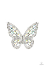 Load image into Gallery viewer, Flauntable Flutter - Multi Iridescent Rhinestone Ring - Demetra's Bling Boutique
