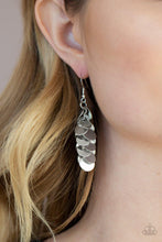 Load image into Gallery viewer, Hear Me Shimmer - Silver Earrings - Demetra's Bling Boutique

