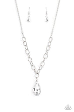 Load image into Gallery viewer, Mega Modern - Silver Necklace - Demetra's Bling Boutique
