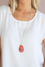 Load image into Gallery viewer, Extra Elemental - Red Necklace - Demetra's Bling Boutique

