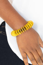 Load image into Gallery viewer, Caribbean Reefs - Yellow Bracelet - Demetra's Bling Boutique
