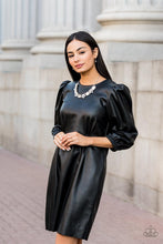 Load image into Gallery viewer, Long Live Sparkle - White Emerald Cut Gem  Necklace - Demetra's Bling Boutique
