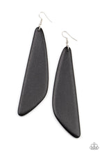 Load image into Gallery viewer, Scuba Dream - Black Wooden Earrings - Demetra's Bling Boutique
