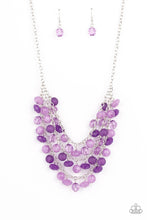 Load image into Gallery viewer, Fairytale Timelessness - Purple Crystal Beaded Necklace - Demetra's Bling Boutique
