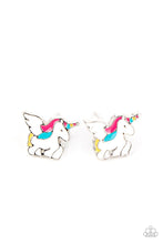 Load image into Gallery viewer, Starlet Shimmer Unicorn -  Earrings - Demetra's Bling Boutique
