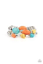 Load image into Gallery viewer, Authentically Artisan - Multi Mismatched Stone Bracelet - Demetra's Bling Boutique
