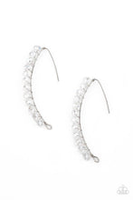 Load image into Gallery viewer, GLOW Hanging Fruit - White Iridescent Earrings - Demetra's Bling Boutique
