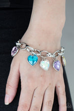 Load image into Gallery viewer, Candy Heart Charmer - Multi Heart Shape Bracelet - Demetra's Bling Boutique
