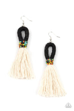Load image into Gallery viewer, The Dustup - Black  Earrings - Demetra's Bling Boutique
