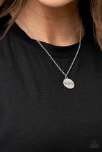 Load image into Gallery viewer, The Cool Mom - Silver Stamped Necklace - Demetra's Bling Boutique
