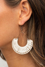 Load image into Gallery viewer, Threadbare Beauty - Copper Thread Wrap Earrings - Demetra's Bling Boutique
