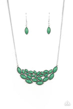 Load image into Gallery viewer, Eden Escape - Green Marquise Shaped Necklace - Demetra's Bling Boutique
