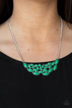 Load image into Gallery viewer, Eden Escape - Green Marquise Shaped Necklace - Demetra's Bling Boutique
