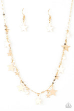 Load image into Gallery viewer, Starry Shindig - Gold Star Necklace - Demetra's Bling Boutique
